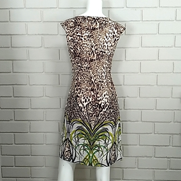 I LE New York Animal Print Dress. Size 8 - Picture 5 of 12